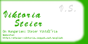 viktoria steier business card